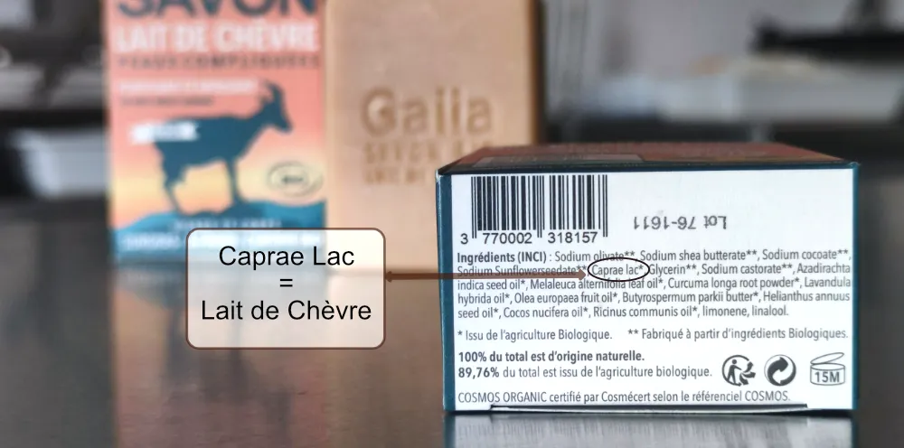 inci-caprae-lac savon-au-lait-de-chevre-composition